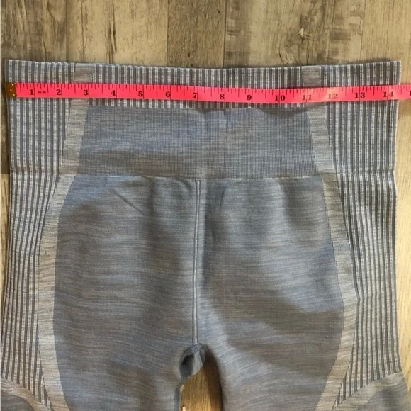 Ryka Compression Leggings Womens Lt. blue Nylon Blend Performance Contouring XL - Picture 10 of 12